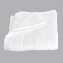 Serviette De Bain (50 X 90 Cm) Vita Blanche