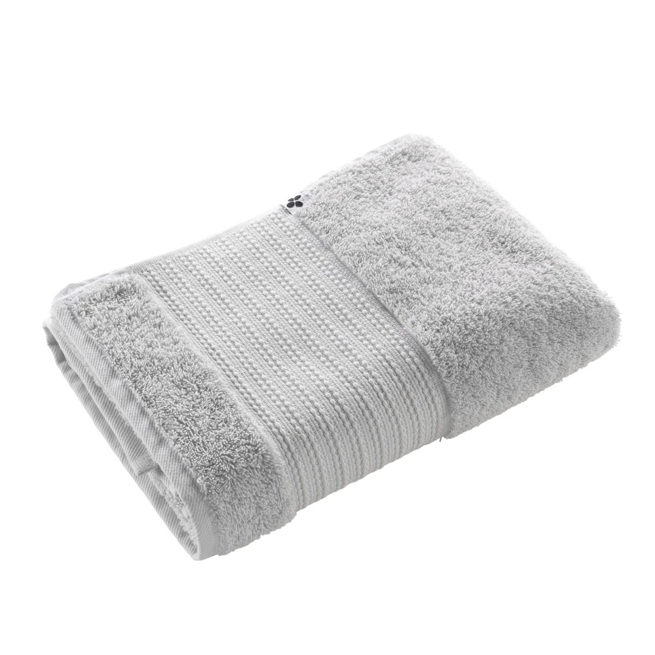 Serviette de bain coton bio (90 x 150 cm) Garance Gris nuage Serviette De Bain Coton Bio (90 X 150 Cm) Garance Gris Nuage -Eminza serviette de bain 90 x 150 cm garance nuage coton bio 112724 1641213143