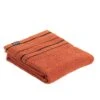 Serviette De Bain (50 X 90 Cm) Black Line Terracotta / Noir