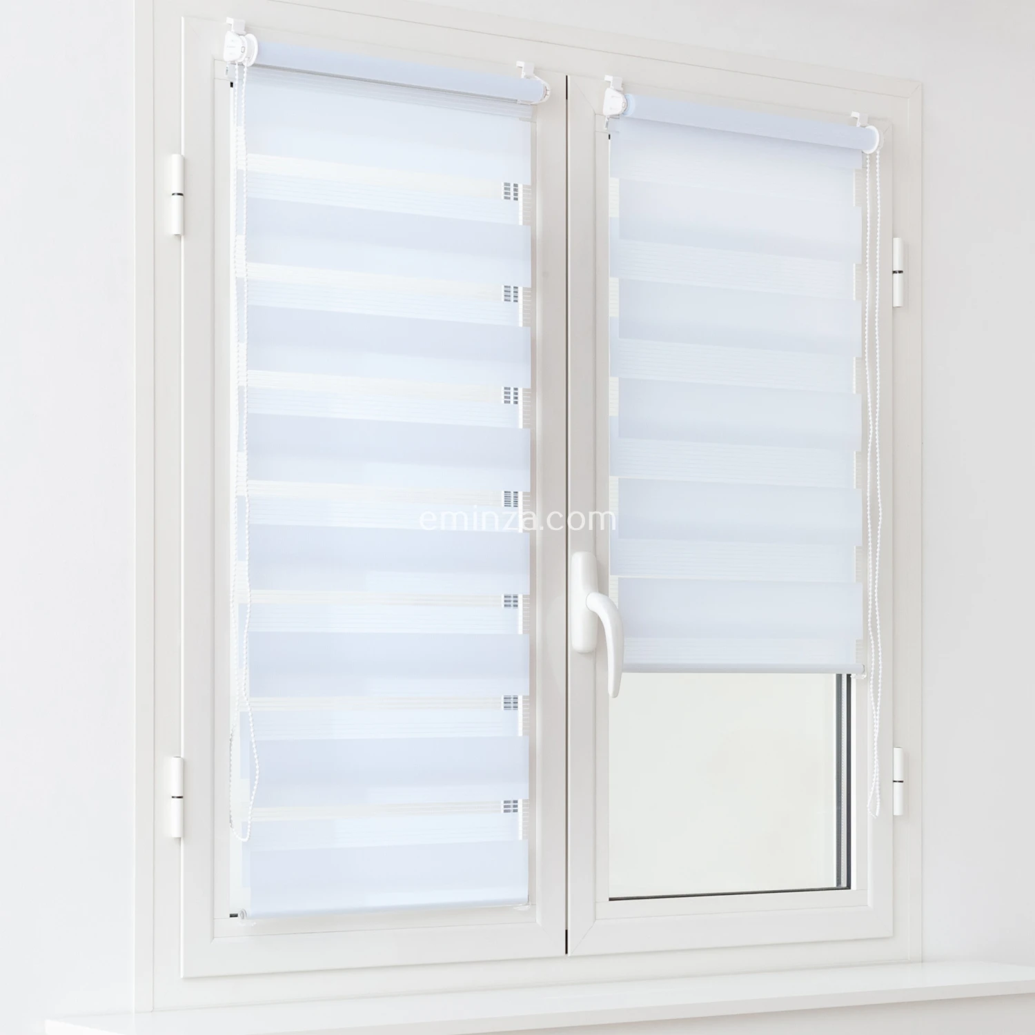 Store enrouleur Jour / Nuit (45 x 90 cm) Blanc Store Enrouleur Jour / Nuit (45 X 90 Cm) Blanc -Eminza store enrouleur 45 x 90 cm jour nuit blanc 24323