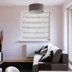 Store Enrouleur Jour / Nuit (45 X H180 Cm) Beige Chiné