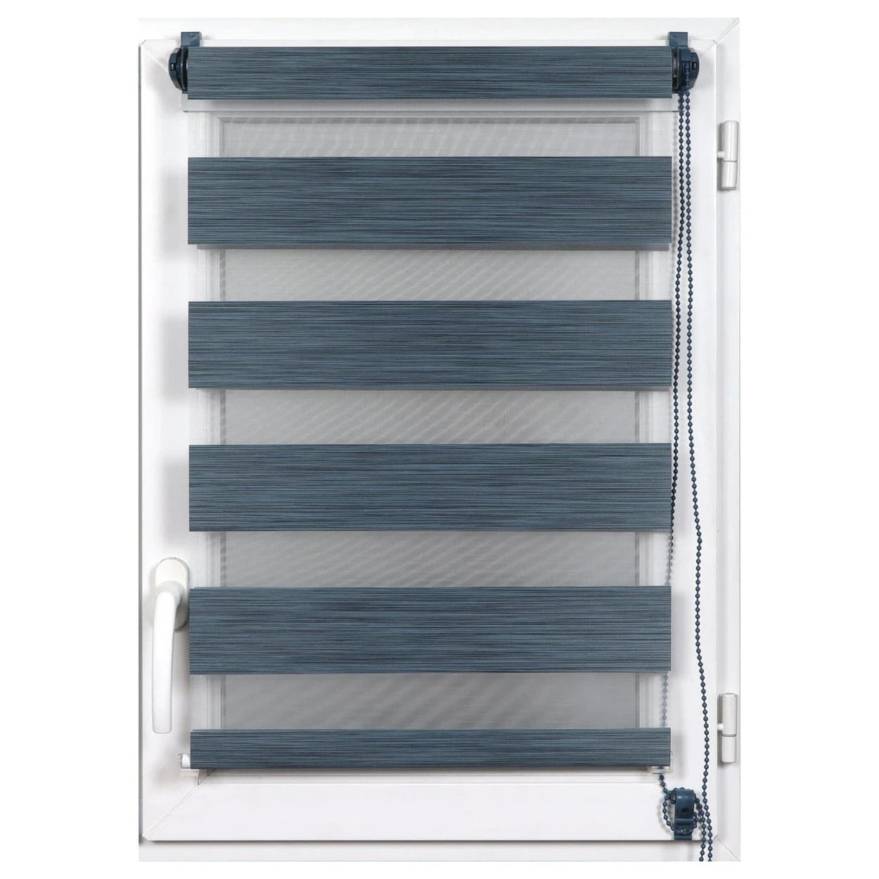 Store enrouleur Jour / Nuit (60 x 180 cm) Bleu chiné Store Enrouleur Jour / Nuit (60 X 180 Cm) Bleu Chiné -Eminza store enrouleur jour nuit 60 x 180 cm bleu chin 128095 1685110409