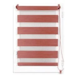 Store Enrouleur Jour / Nuit (90 X 180 Cm) Terracotta