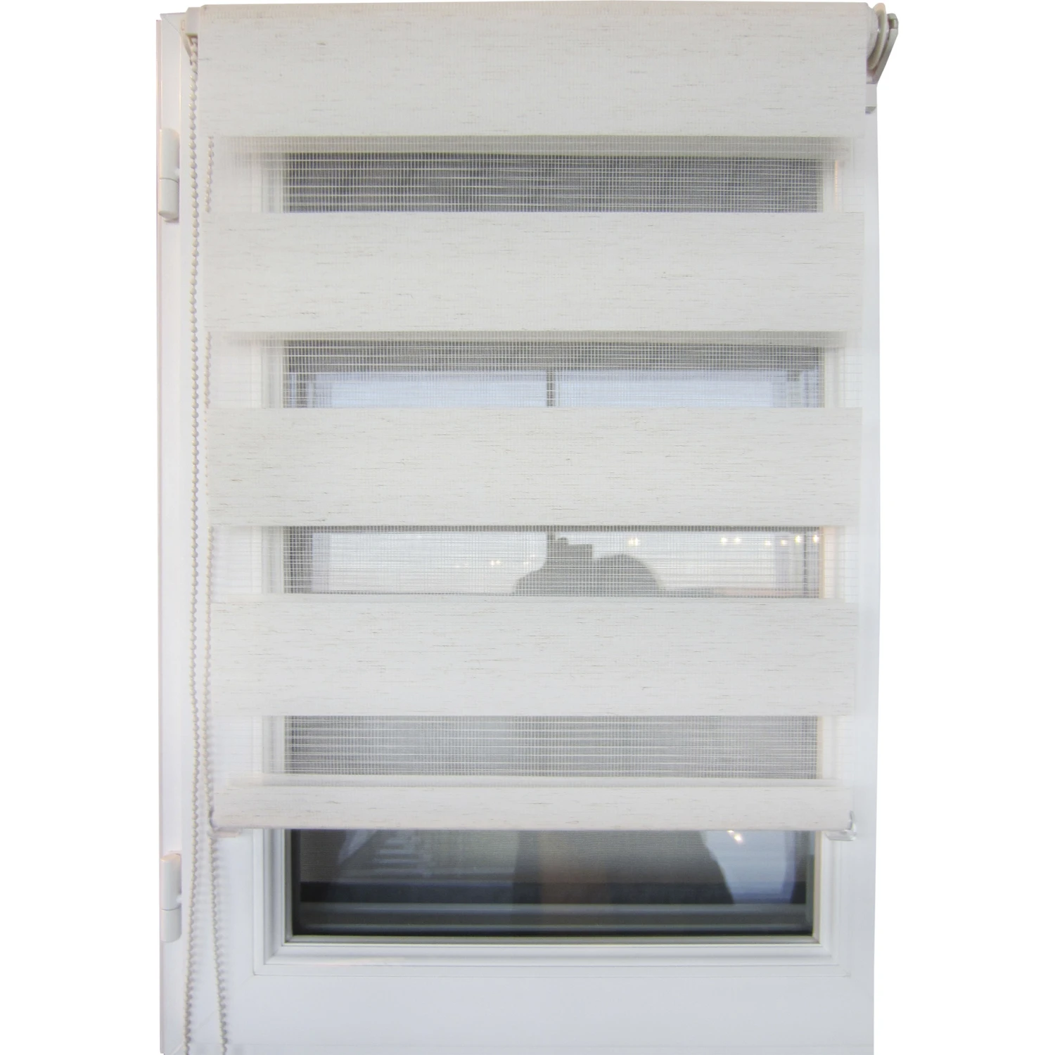 Store enrouleur Jour / Nuit (60 x 250 cm) Beige chiné Store Enrouleur Jour / Nuit (60 X 250 Cm) Beige Chiné -Eminza store enrouleur lumiere nuit 60x250cm beige chine 73957