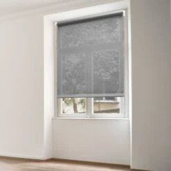Store Enrouleur Tamisant (60 X 180 Cm) Uni Gris