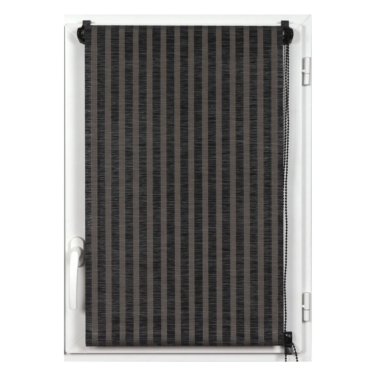 Store enrouleur tamisant (45 x 180 cm) Rayures Noir Store Enrouleur Tamisant (45 X 180 Cm) Rayures Noir -Eminza store tamisant 45x180 noir 128047 1682414599