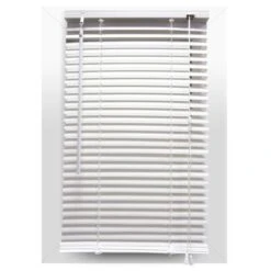 Store Vénitien (50 X 130 Cm) PVC Blanc