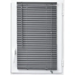 Store Vénitien (90 X 180 Cm) PVC Gris Anthracite 2 Store Vénitien (90 X 180 Cm) PVC Gris Anthracite -Eminza store venitien pvc 90x180cm gris anthracite 67638