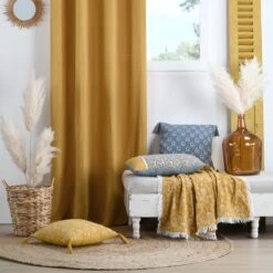 Coussin Carré Gaze De Coton (40 Cm) Sunda Bleu Indigo 3 Coussin Carré Gaze De Coton (40 Cm) Sunda Bleu Indigo -Eminza sunda coussin 40x40 indigo 129899 1688645012