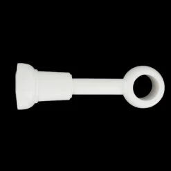 Support Réglable Bois (L163 / D28 Mm) Blanc