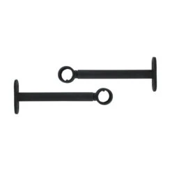 Lot De 2 Supports Tringles Extensibles (L150 - L190 / D20 Mm) Jim Noir Mat