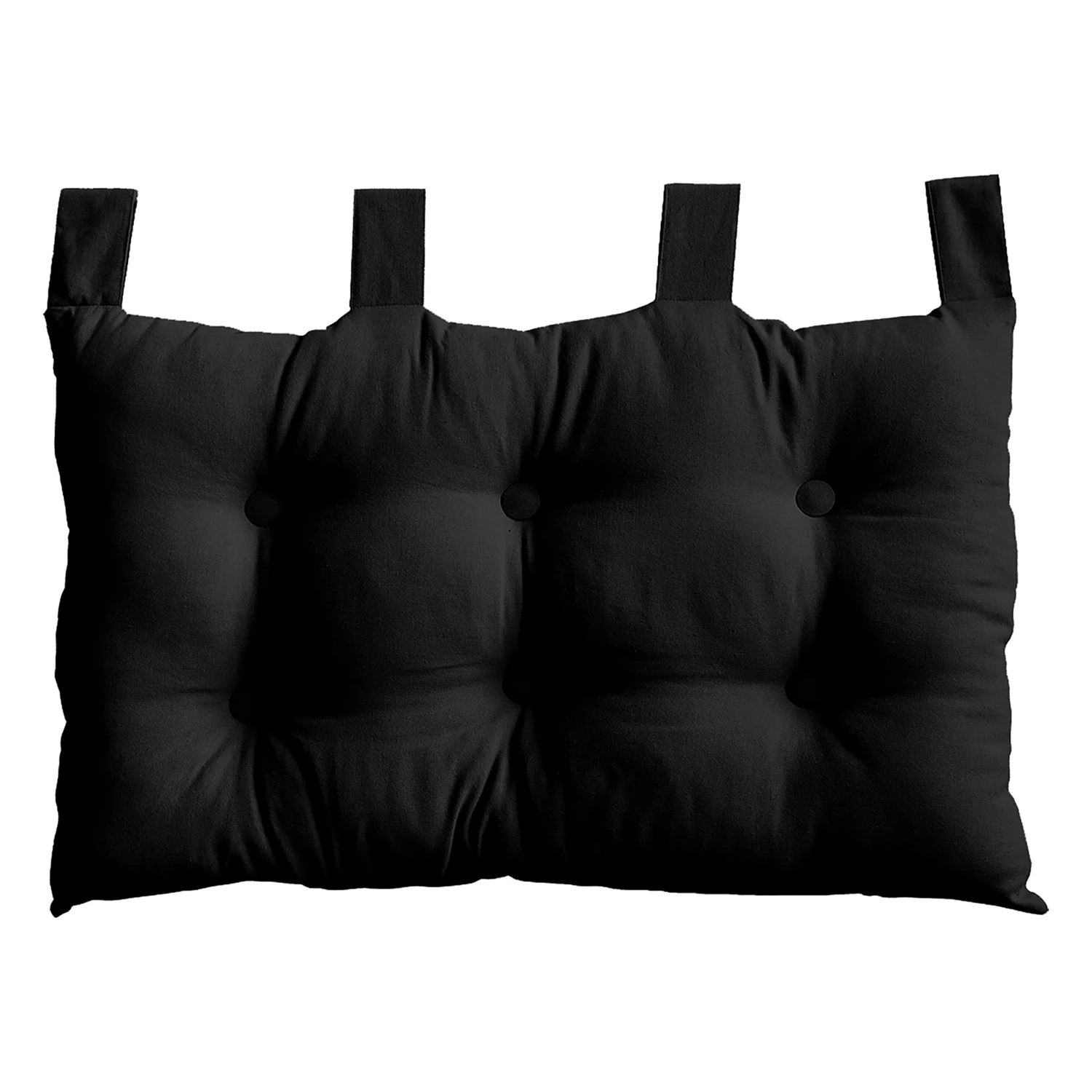 Tête de lit (70 cm) Etna Noire Tête De Lit (70 Cm) Etna Noire -Eminza t te de lit 70 cm etna noire 31028 1646387130