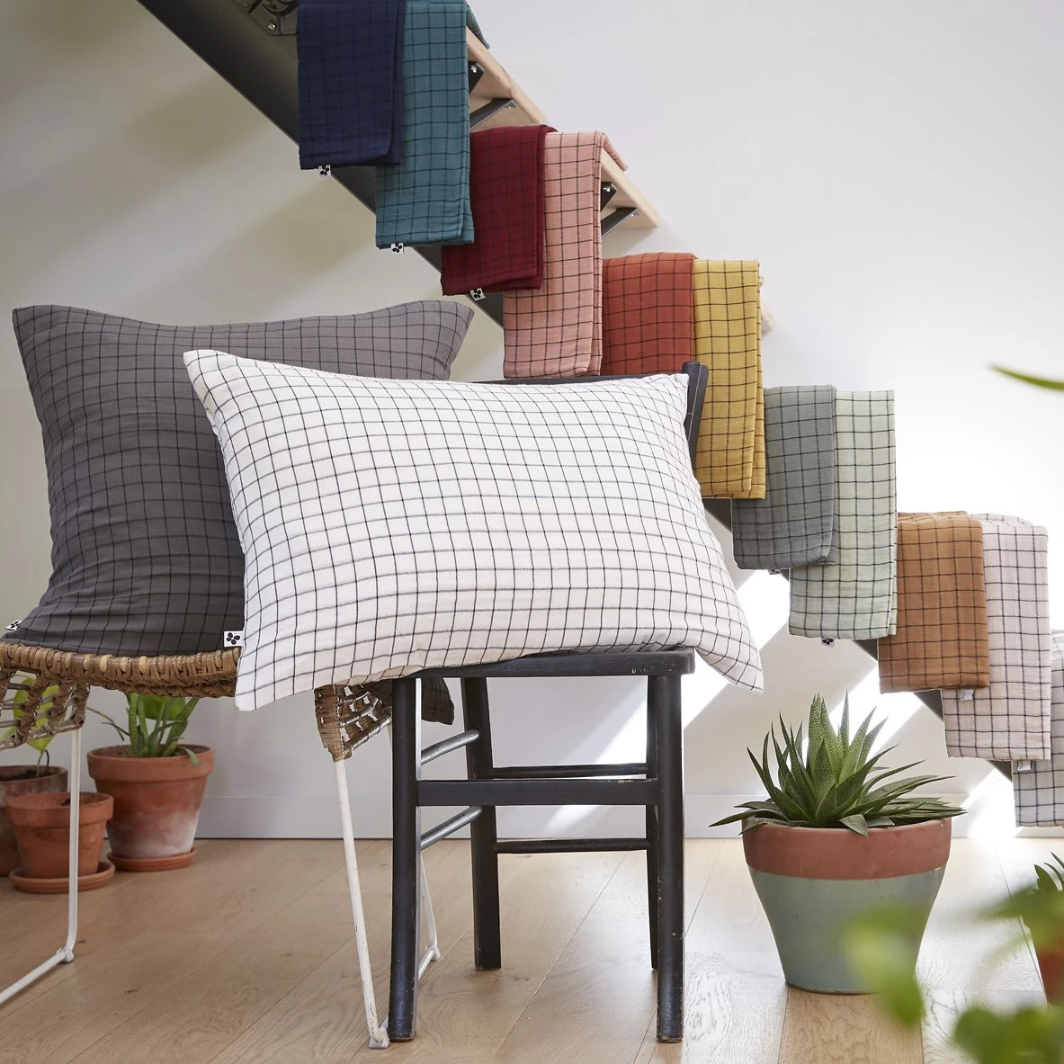 Taie d'oreiller carrée gaze de coton (60 cm) Gaïa Mix Blanc chantilly Taie D'oreiller Carrée Gaze De Coton (60 Cm) Gaïa Mix Blanc Chantilly -Eminza taie d oreiller gaze de coton 60 x 60 cm ga a mix chantilly 112325 1655906630