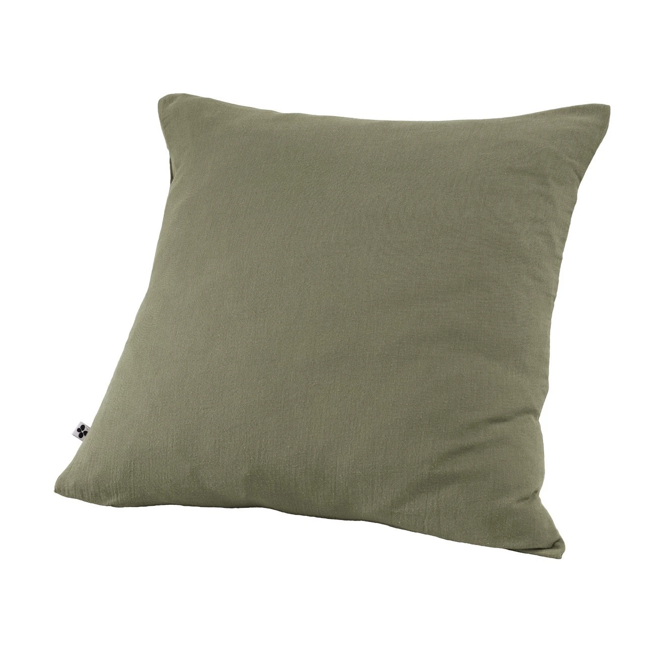 Taie d'oreiller carrée gaze de coton (60 cm) Gaïa Vert romarin Taie D'oreiller Carrée Gaze De Coton (60 Cm) Gaïa Vert Romarin -Eminza taie d oreiller gaze de coton 60 x 60 cm romarin green ga a 109199 1631612122