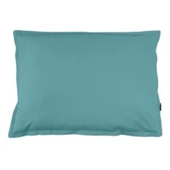 Taie D'oreiller Rectangulaire Percale De Coton (70 Cm) Cali Bleu Canard