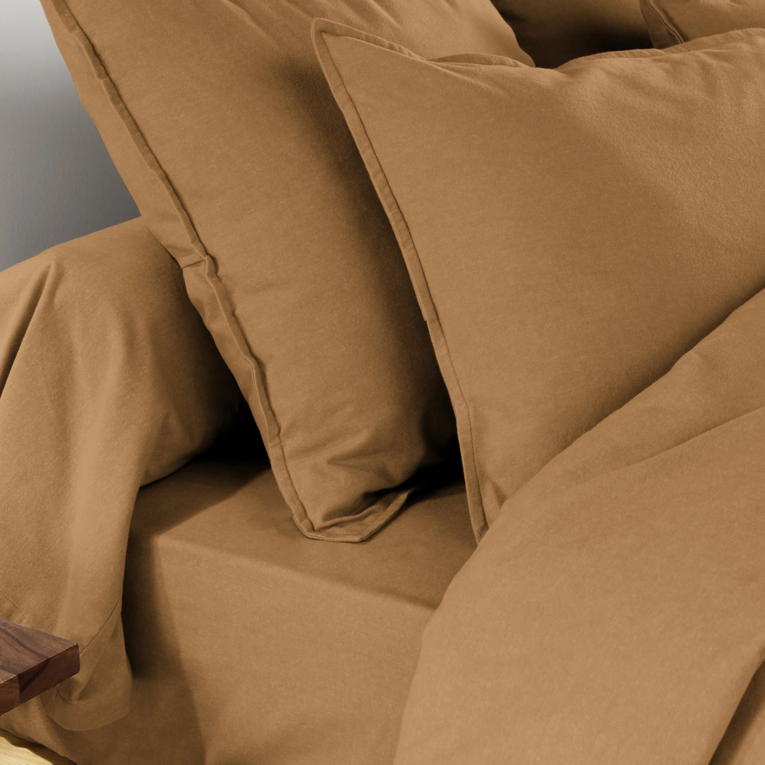 Taie de traversin flanelle de coton (L185 cm) Théa Camel Taie De Traversin Flanelle De Coton (L185 Cm) Théa Camel -Eminza taie de traversin flanelle de coton l185 cm th a camel 122347 1663763418