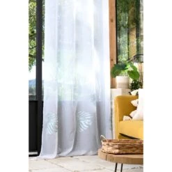 Voilage (140 X 260 Cm) Taman Vert Jade 3 Voilage (140 X 260 Cm) Taman Vert Jade -Eminza taman voile 140x260 jade 111143 1639404310