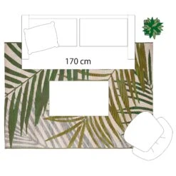 Tapis (230 Cm) Tropic Vert 5 Tapis (230 Cm) Tropic Vert -Eminza tapis 230 cm tropic vert 68173 1636987390