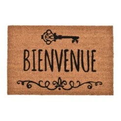 Paillasson Coco (60 Cm) Bienvenue Beige