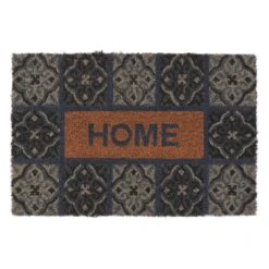 Paillasson Coco (60 Cm) Home Bleu