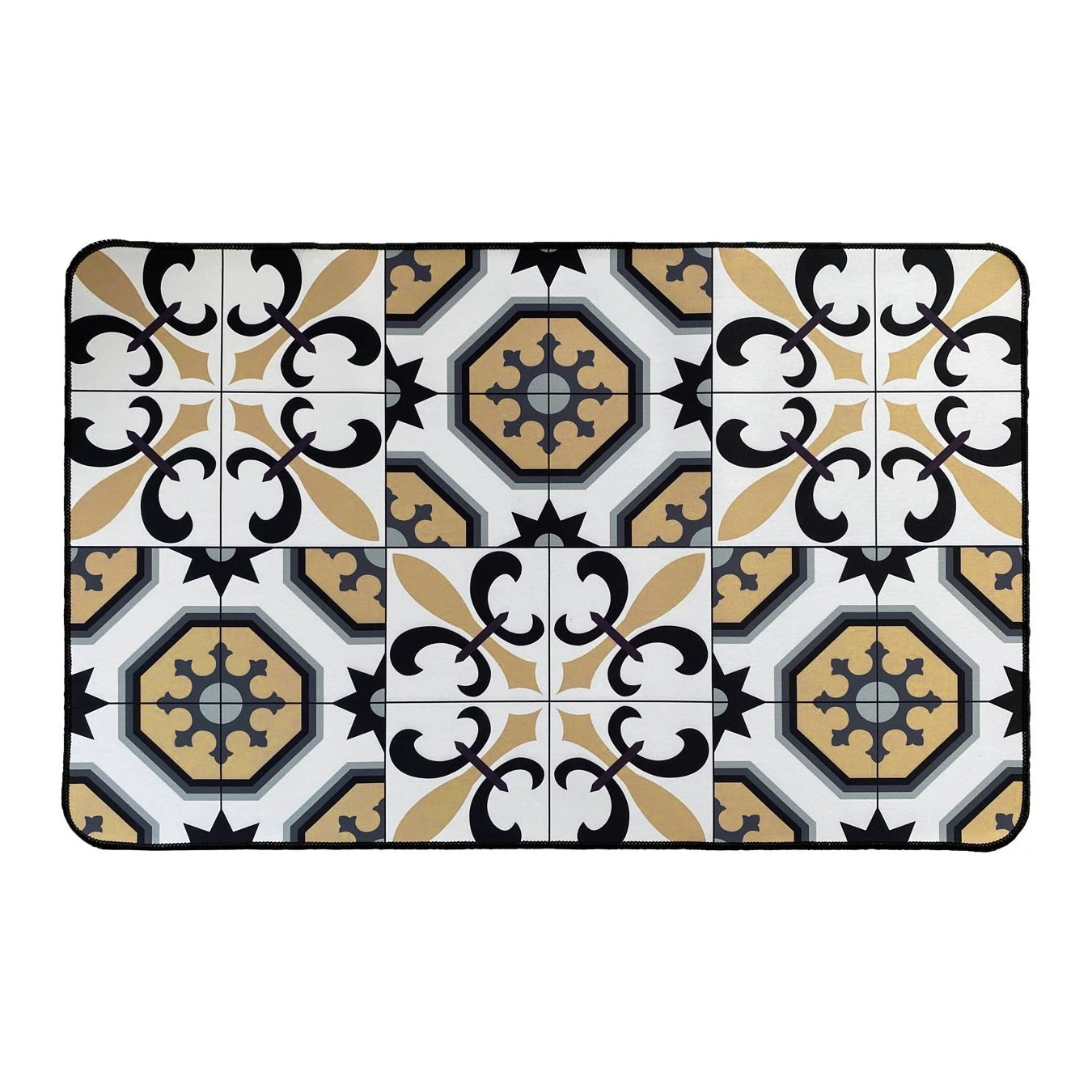 Tapis d'entrée antidérapant (80 cm) Carmen Blanc Tapis D'entrée Antidérapant (80 Cm) Carmen Blanc -Eminza tapis d entr e antid rapant 80 cm carmen blanc 127996 1685087551