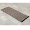 Tapis De Bain (120 Cm) Black Line Gris Ficelle / Noir