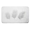 Tapis De Bain (75 Cm) Orbella Blanc Et Argent