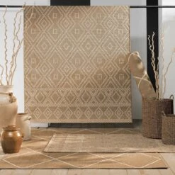 Tapis De Salon (170 Cm) Tania Beige