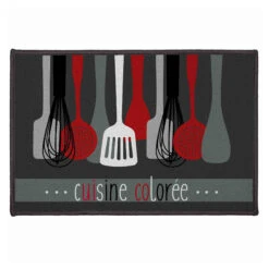 Tapis Multi-usage (60 Cm) Cuisinette Rouge