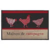 Tapis Multi-usage (80 Cm) Maison De Campagne Rouge
