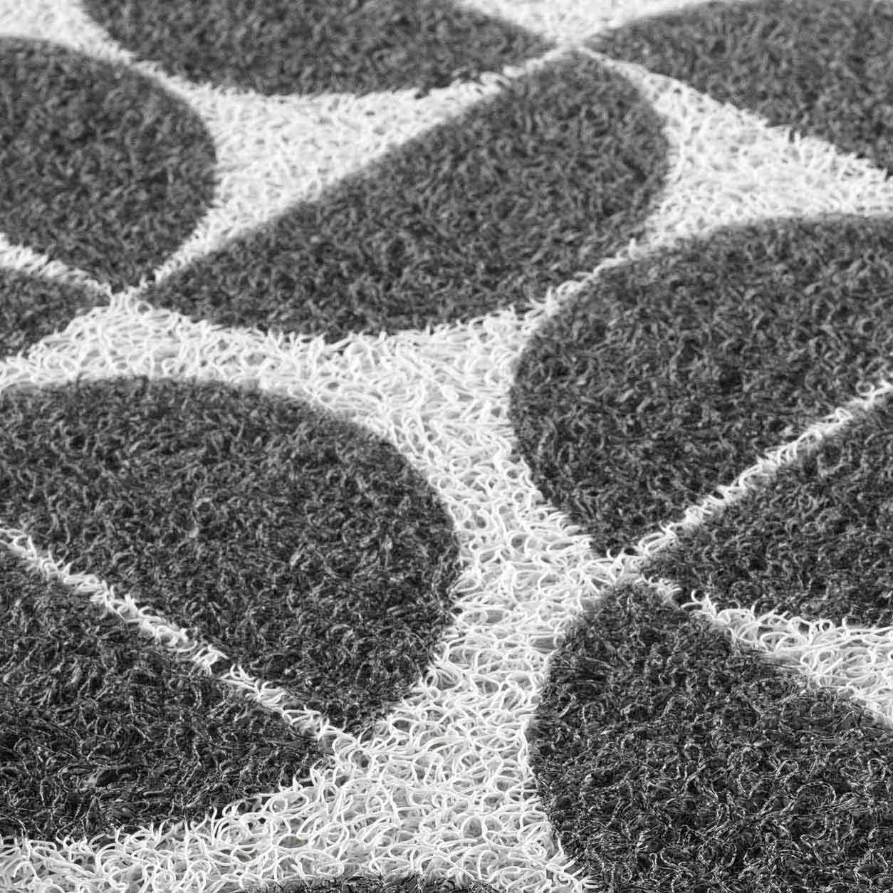 Tapis d'entrée antidérapant demi-lune (75 cm) Cosmix Noir Tapis D'entrée Antidérapant Demi-lune (75 Cm) Cosmix Noir -Eminza tapis demi lune 45 x 75 cm pvc cosmix 118780 1656678131