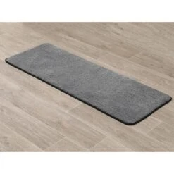 Tapis De Bain Antidérapant (120 Cm) Black Line Gris / Noir
