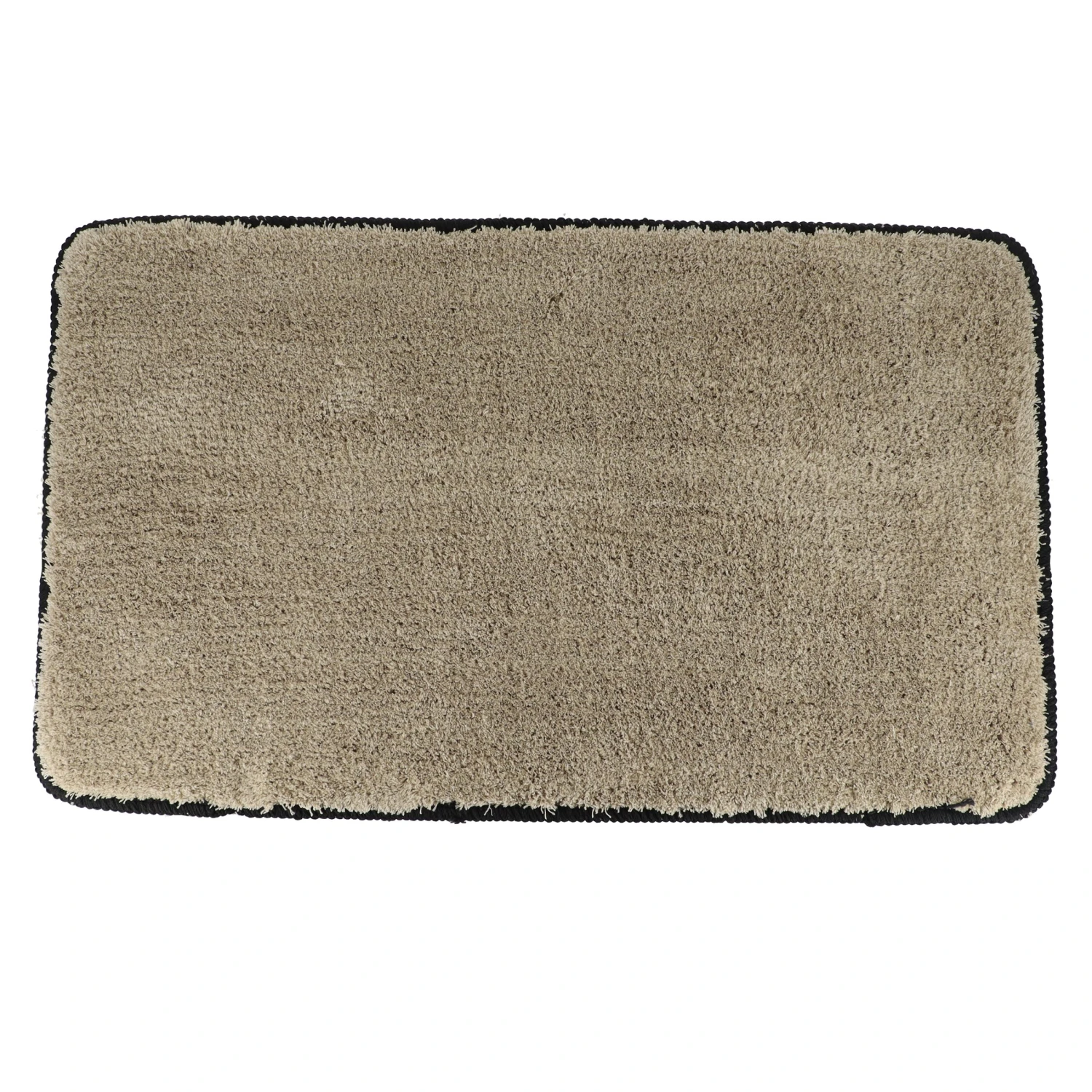 Tapis de bain antidérapant (75 cm) Black Line Gris ficelle / noir Tapis De Bain Antidérapant (75 Cm) Black Line Gris Ficelle / Noir -Eminza tapis microfibre doux dessous latex 45x75 cm ficelle 128193 1683105436