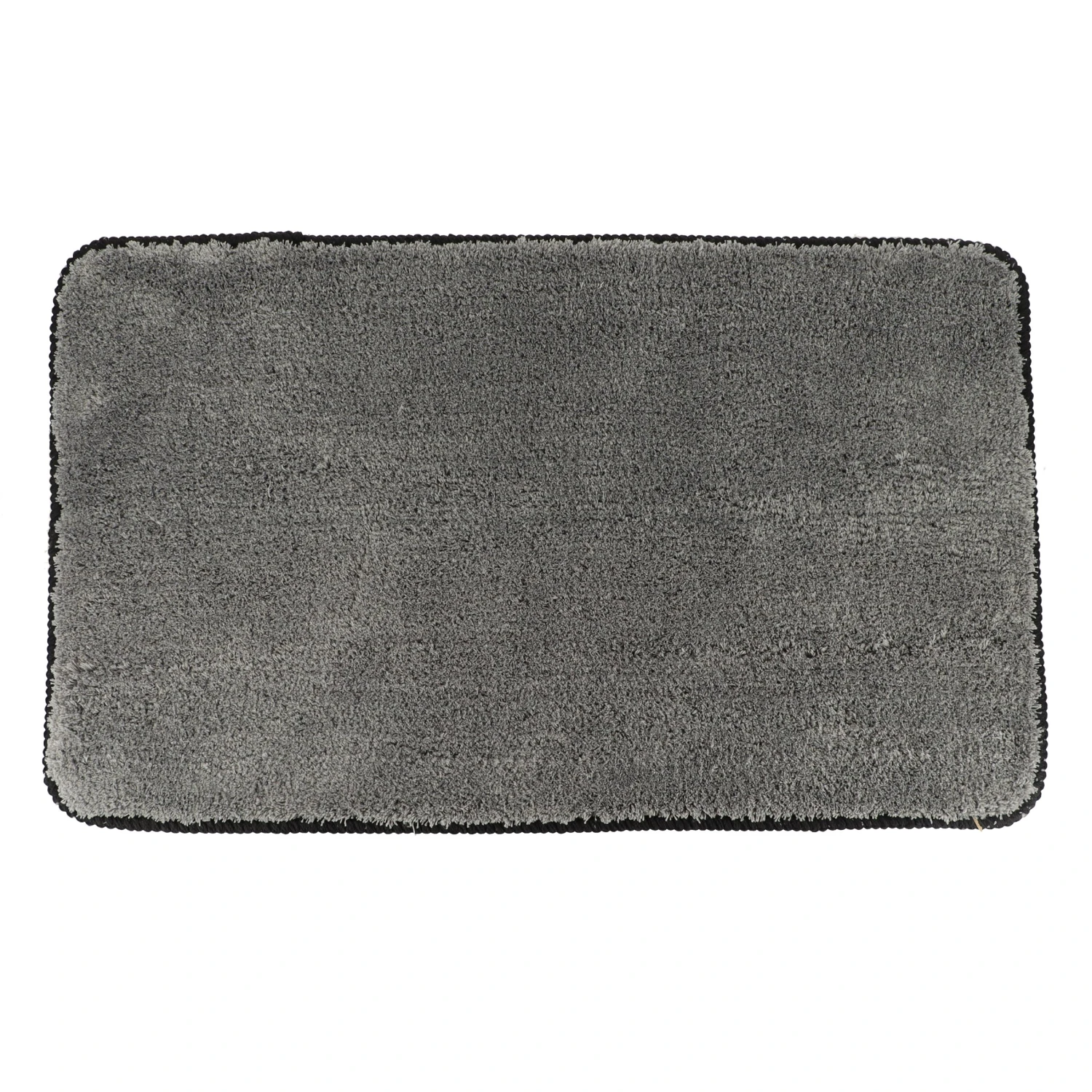 Tapis de bain antidérapant (75 cm) Black Line Gris / noir Tapis De Bain Antidérapant (75 Cm) Black Line Gris / Noir -Eminza tapis microfibre doux dessous latex 45x75 cm gris 128194 1683105546