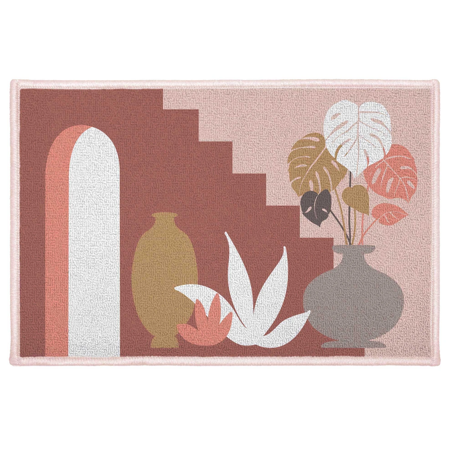 Tapis multi-usage (60 cm) Terralina Rose Tapis Multi-usage (60 Cm) Terralina Rose -Eminza tapis multi usage 60 cm terralina rose 126024 1674227239