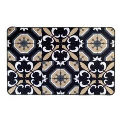 Tapis D'entrée Antidérapant (80 Cm) Carmen Noir