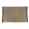 Tapis De Bain (75 Cm) Black Line Gris Ficelle / Noir
