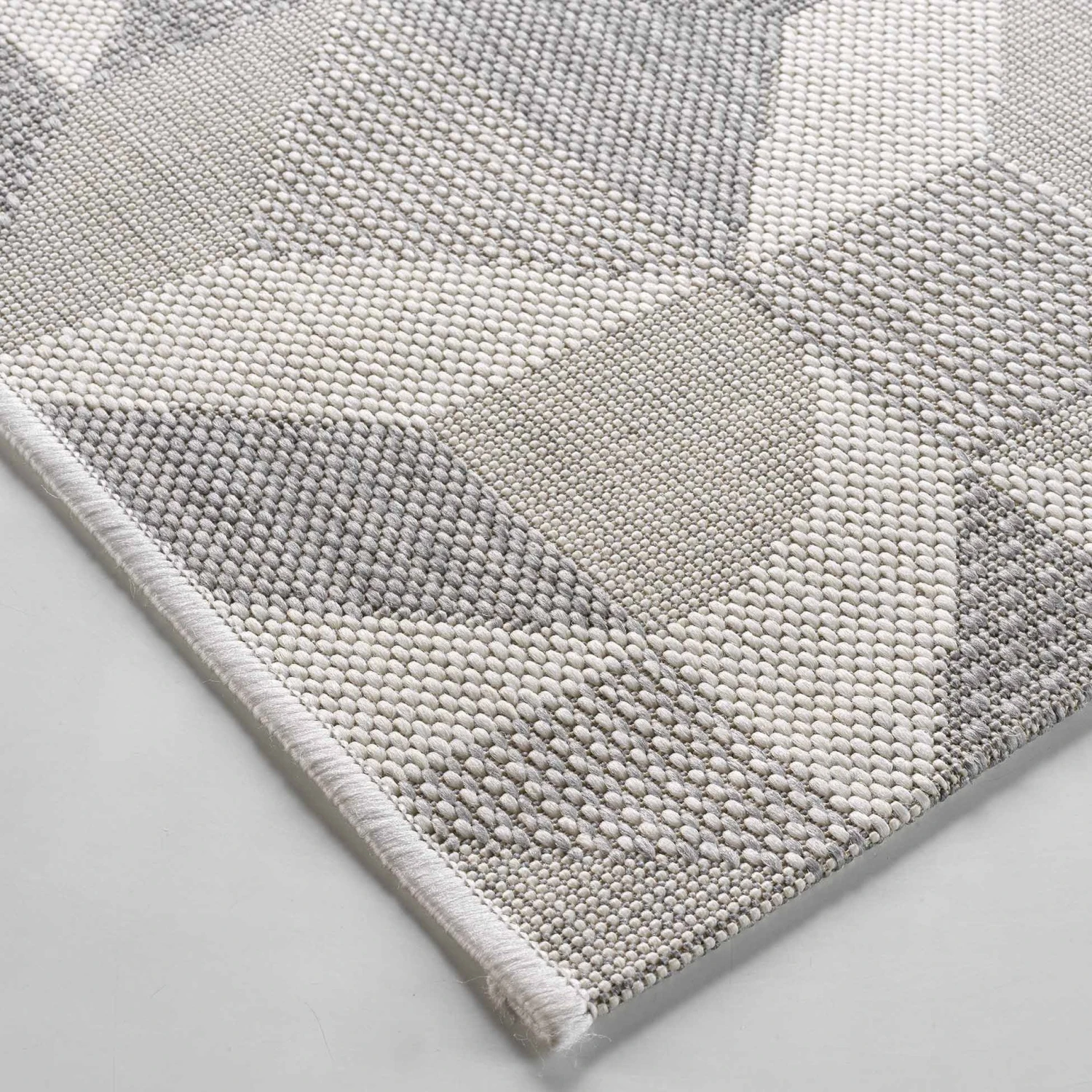 Tapis de salon (170 cm) Losena Gris Tapis De Salon (170 Cm) Losena Gris -Eminza tapis rectangle 120 x 170 cm tisse plat losena 130662 1690379350