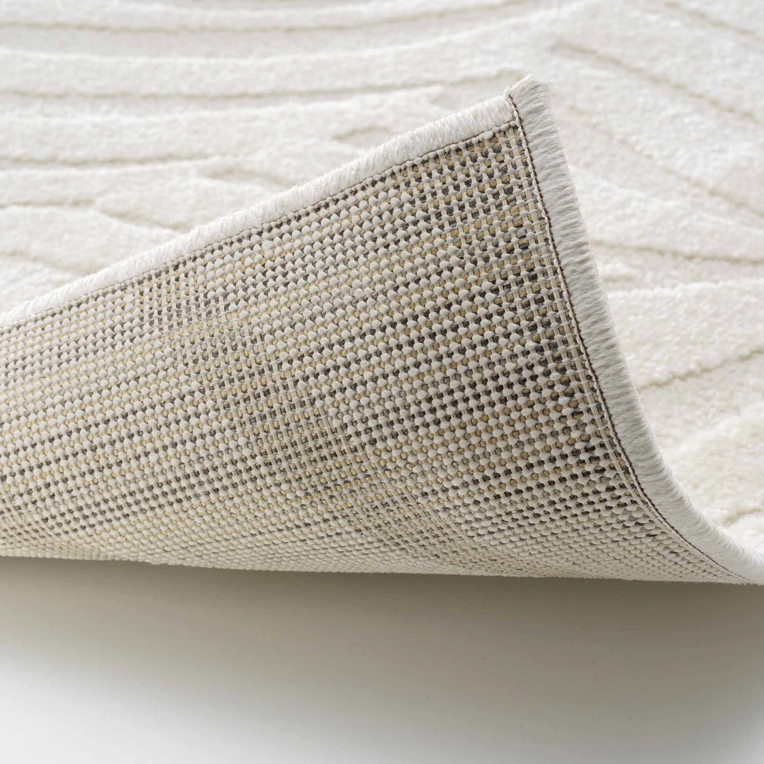 Tapis de salon (230 cm) Ankara Ecru Tapis De Salon (230 Cm) Ankara Ecru -Eminza tapis rectangle 160 x 230 cm uni relief ankara 130676 1690377845