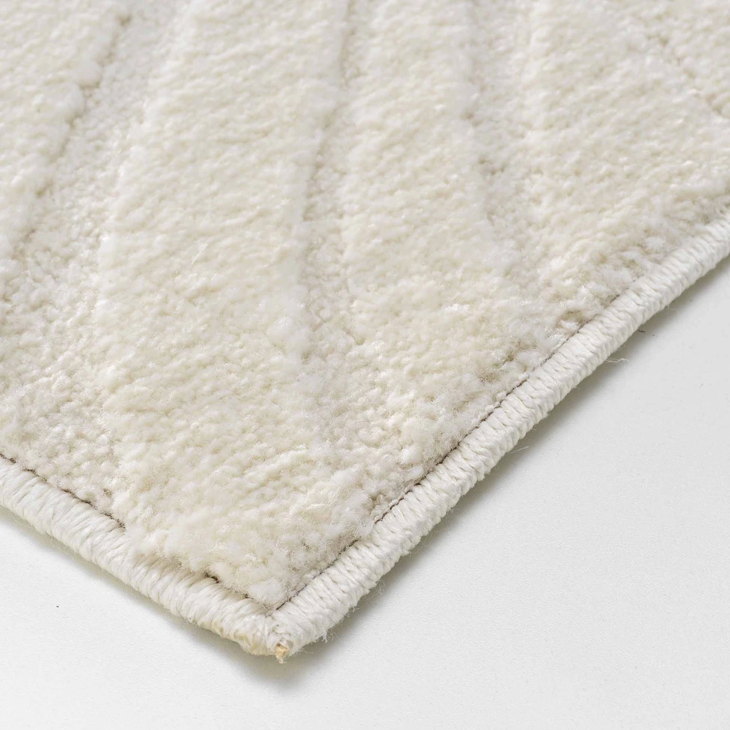 Tapis de salon (230 cm) Ankara Ecru Tapis De Salon (230 Cm) Ankara Ecru -Eminza tapis rectangle 160 x 230 cm uni relief ankara 130676 1690377860