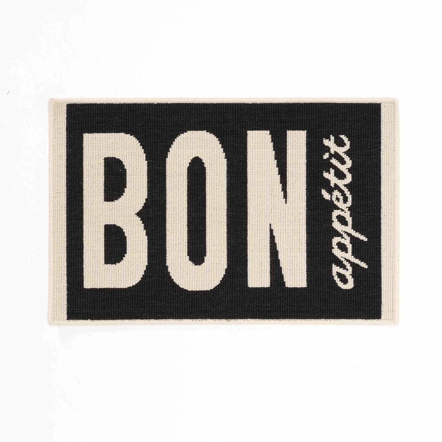 Tapis de cuisine (80 cm) Appetito Noir Tapis De Cuisine (80 Cm) Appetito Noir -Eminza tapis rectangle 50 x 80 cm bouclette appetito 130626 1690445187