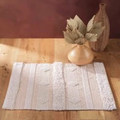 Tapis De Salon (90 Cm) Athos Ecru