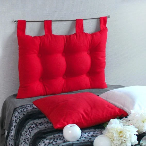 Tête de lit (70 cm) Etna Rouge Tête De Lit (70 Cm) Etna Rouge -Eminza tete de lit 70 cm etna rouge 31029 1