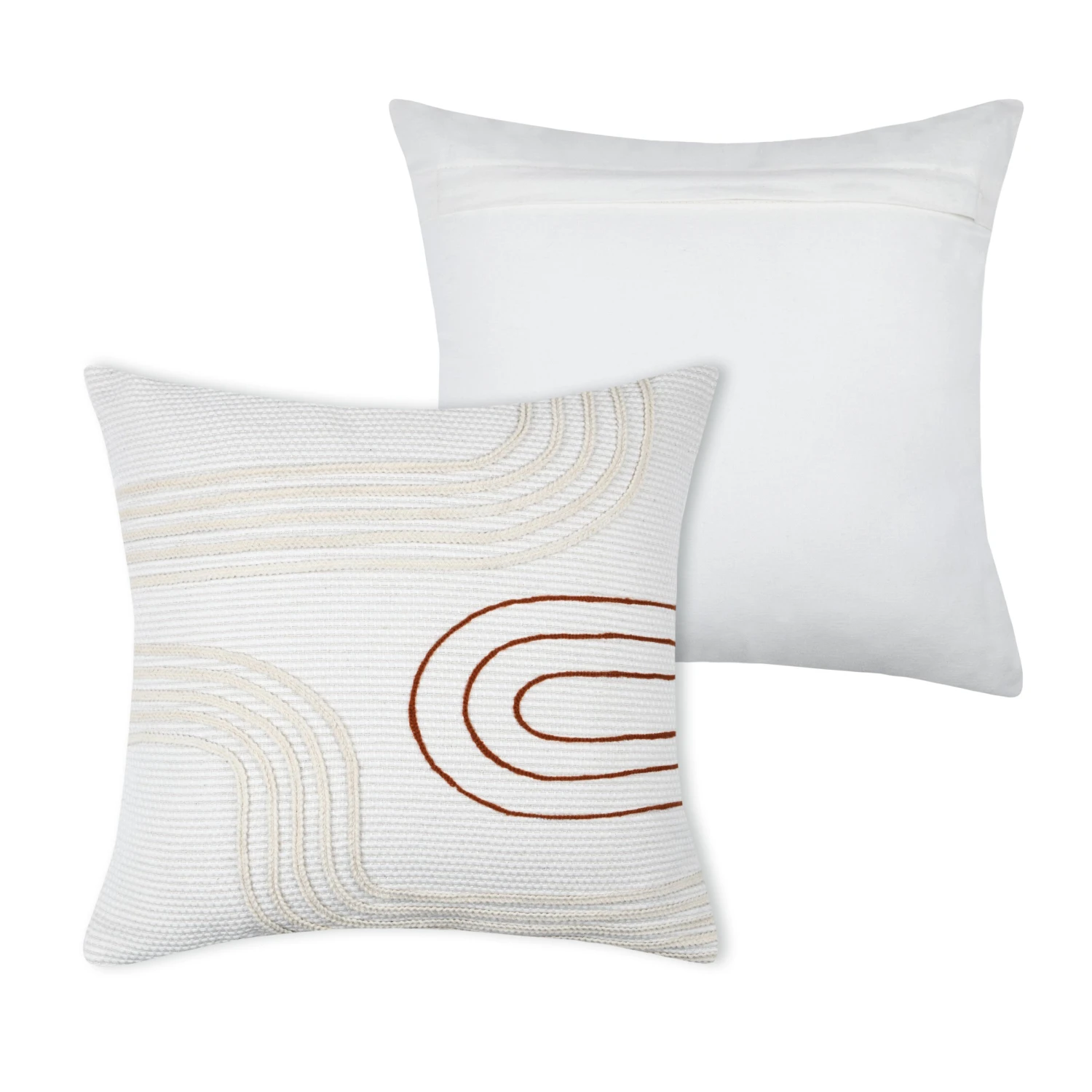 Coussin carré coton (40 cm) Thor Ecru Coussin Carré Coton (40 Cm) Thor Ecru -Eminza thor coussin 40x40 ecru 129903 1688639174