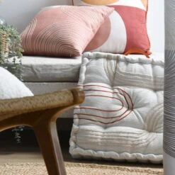 Coussin De Sol (45 X 10 Cm) Thor Ecru -Eminza thor coussin sol 45x45x10 ecru 129959 1688564831