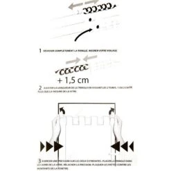 Tringle Extensible Fix'vit (80 à 120 Cm) Blanc -Eminza tringle fix vit l120 cm blanc 21777 1