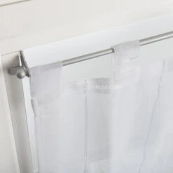 Tringle Extensible Fix'vit (30 à 50 Cm) Argent 2 Tringle Extensible Fix'vit (30 à 50 Cm) Argent -Eminza tringle fix vit l50 cm argent 21774 8