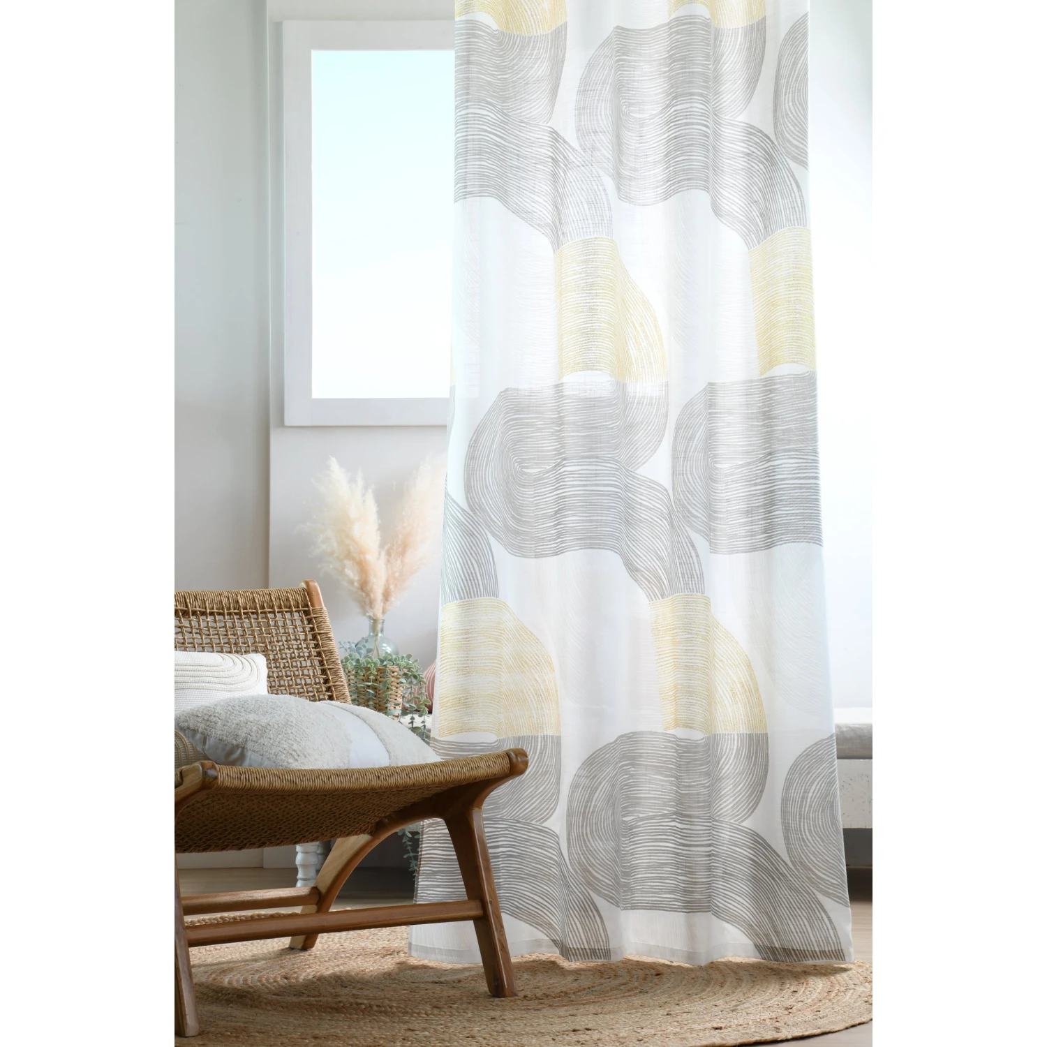 Voilage (140 x 260 cm) Viggo Beige Voilage (140 X 260 Cm) Viggo Beige -Eminza viggo voilage 140x260 naturel 129973 1688560642