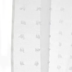 Voilage (140 X 240 Cm) Lily Blanc -Eminza voilage 140 x 240 cm lily blanc 60416 1622444549