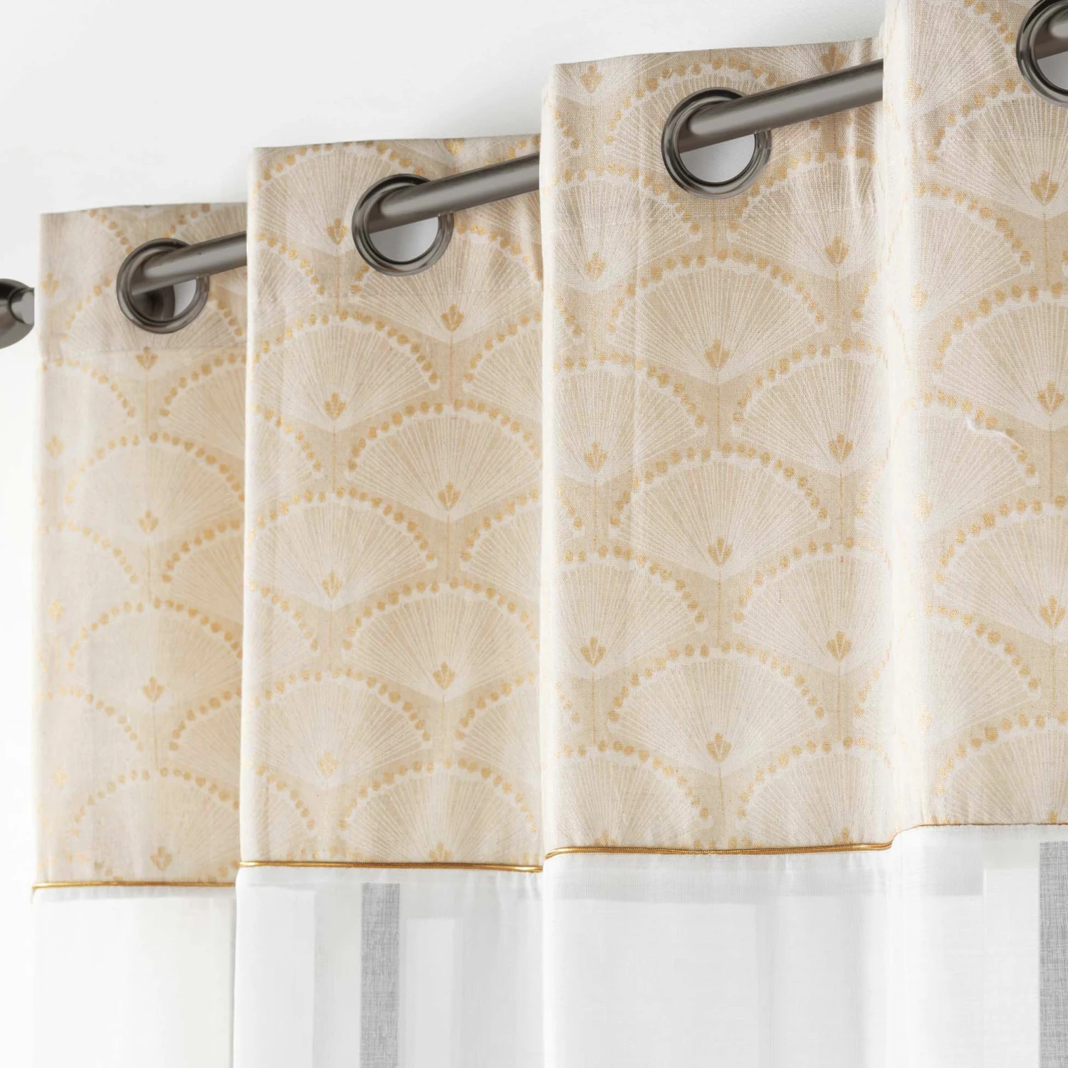 Voilage (140 x 240 cm) Lorina Beige Voilage (140 X 240 Cm) Lorina Beige -Eminza voilage 140 x 240 cm lorina beige 130526 1692185632